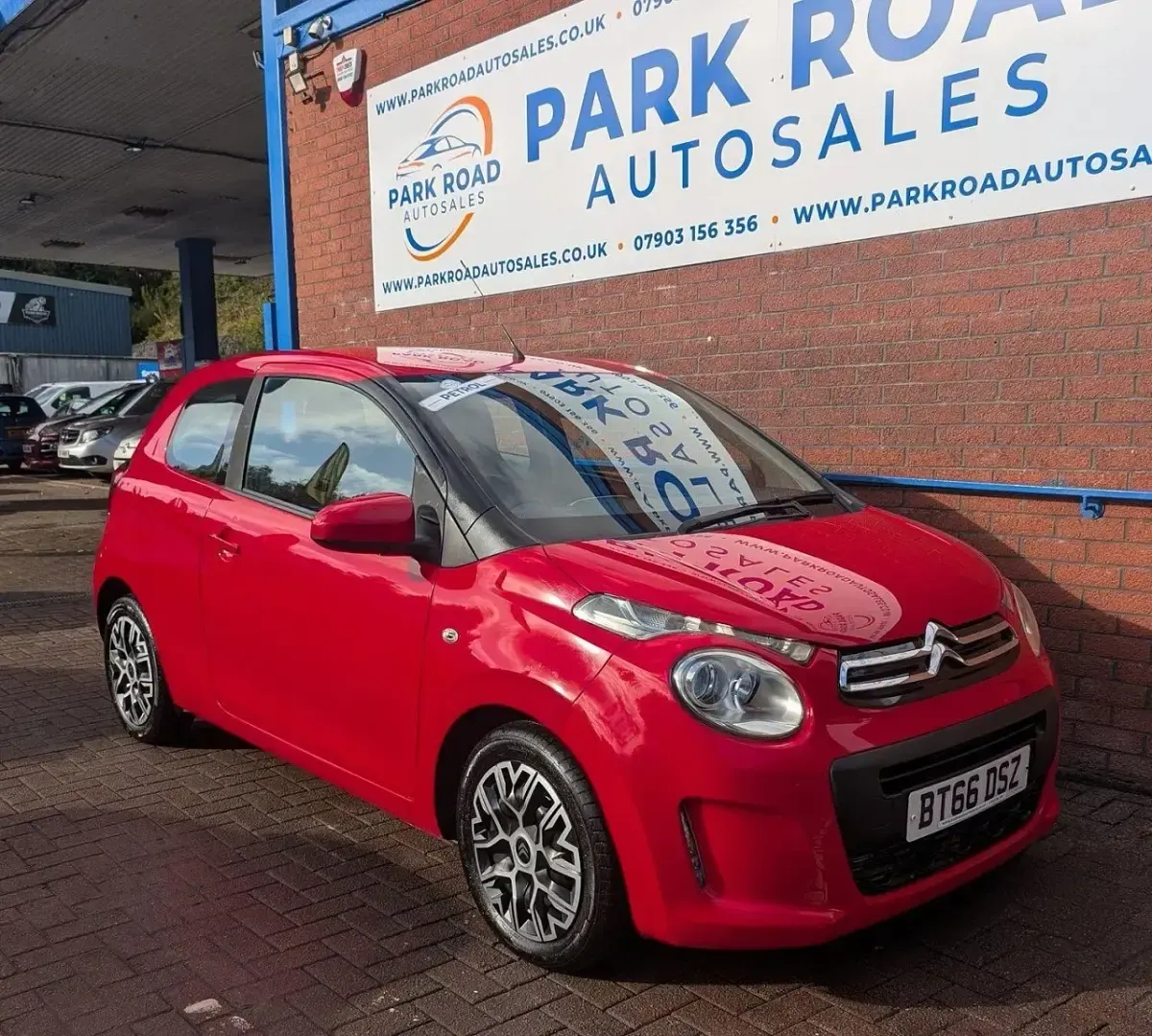 Usado Citroën C1 Feel 2016 Vermelho Citadino