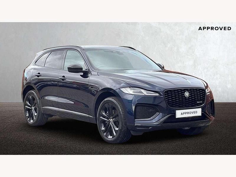 Blue Used 2023 Jaguar F-Pace R-Dynamic SUV | £40,350 (Expensive) - Image 1/4
