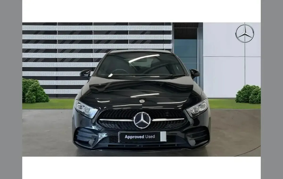 Used Mercedes A200 AMG Line Premium 163 HP (119 kW) 2022 Black Hatchback
