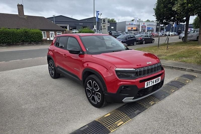 Red Used 2024 Jeep Avenger Summit SUV | £20,499 (Super price) - Image 1/1