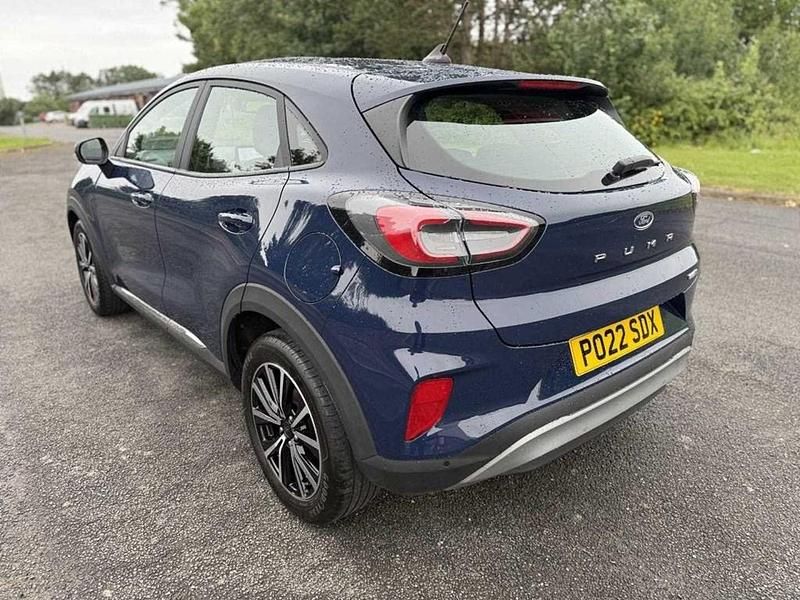 Used Ford Puma Titanium 2022 Blue Hatchback