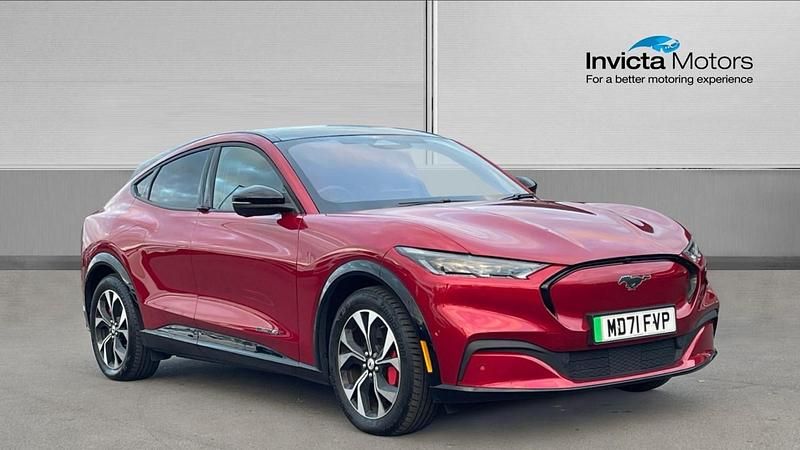 Red Used 2022 Ford Mustang Extended Range Hatchback | £24,500 (Good price) - Image 1/4