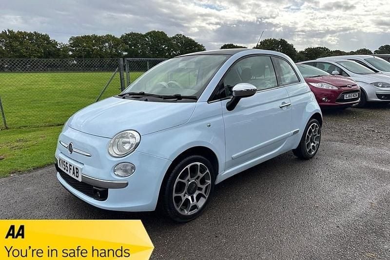 Blue Used 2008 Fiat 500 Lounge Hatchback | £3,000 (Super price) - Image 1/1