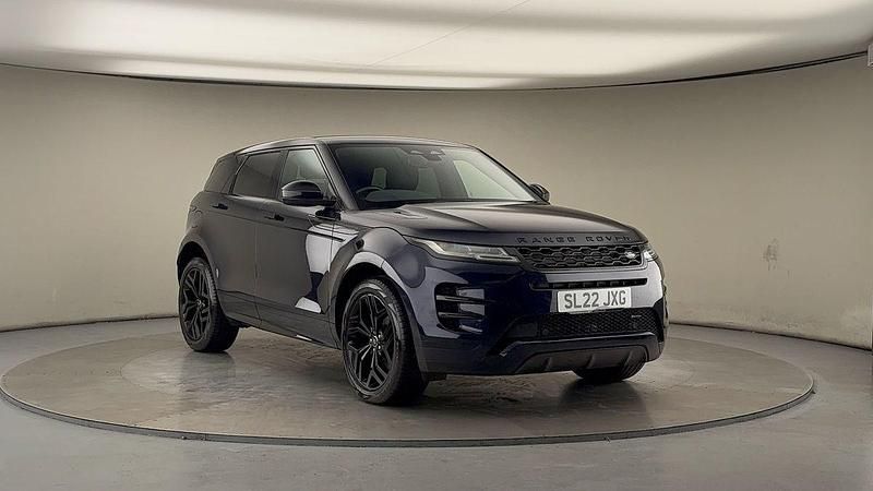 Portofino blue Used 2022 Land Rover Range Rover evoque SE Dynamic SUV | £25,200 (Fair price) - Image 1/4