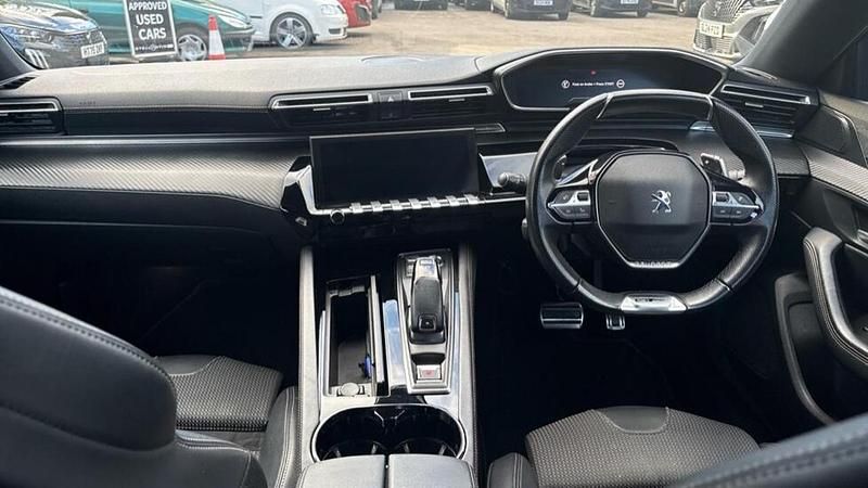 Used Peugeot 508 GT-line 129 HP (94 kW) 2021 Black Hatchback