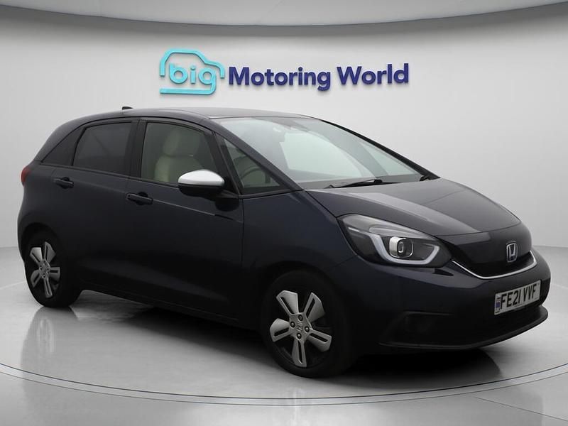 Blue Used 2021 Honda Jazz Hybrid Hatchback | £16,400 (Fair price) - Image 1/4