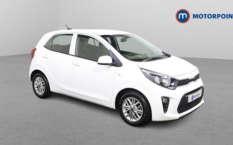 White Used 2023 Kia Picanto Hatchback | £9,149 (Good price) - Image 1/4