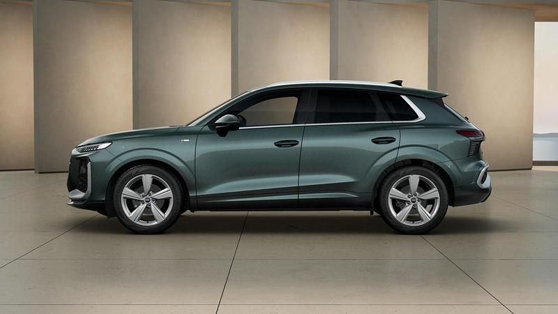 New Audi Q3 S-Line 2026 Green SUV