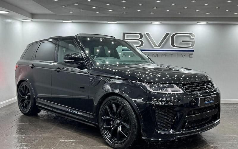 Used Land Rover Range Rover Sport SVR 575 HP (422 kW) 2018 Black SUV