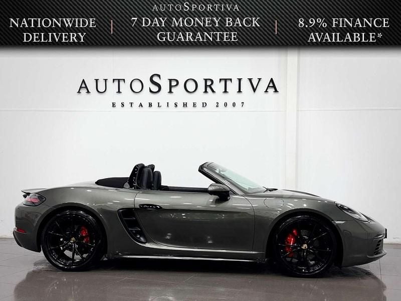 Used Porsche Boxster 2023 Green Cabriolet