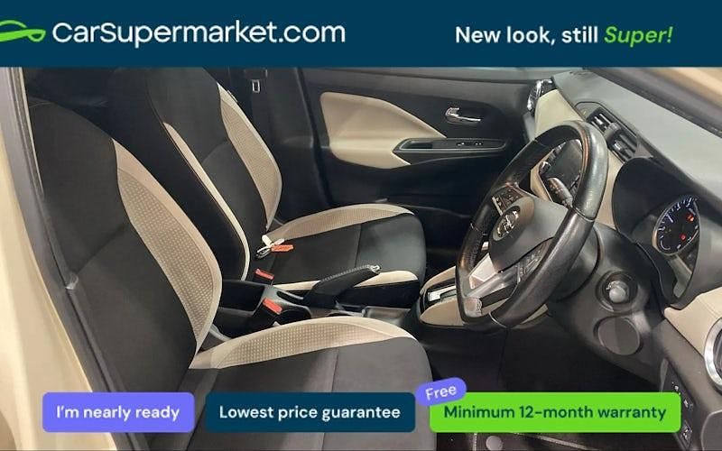 Used Nissan Micra Tekna 101 HP (74 kW) 2020 White Hatchback