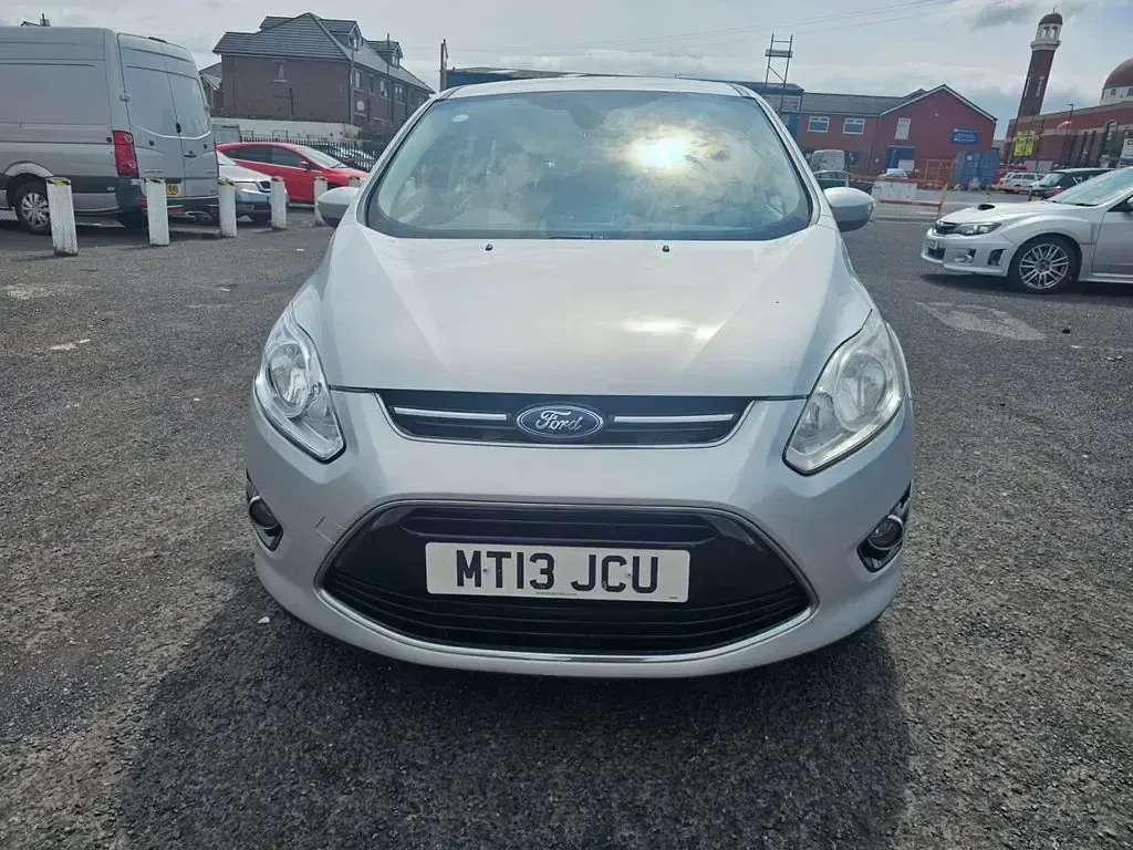 Used Ford C-MAX Titanium 115 HP (84 kW) 2013 Silver MPV