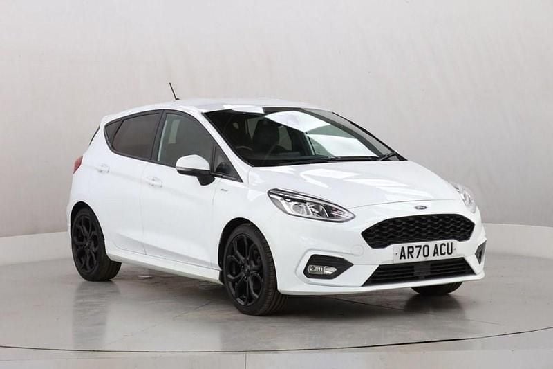 Used Ford Fiesta ST-Line 95 HP (69 kW) 2021 White Hatchback
