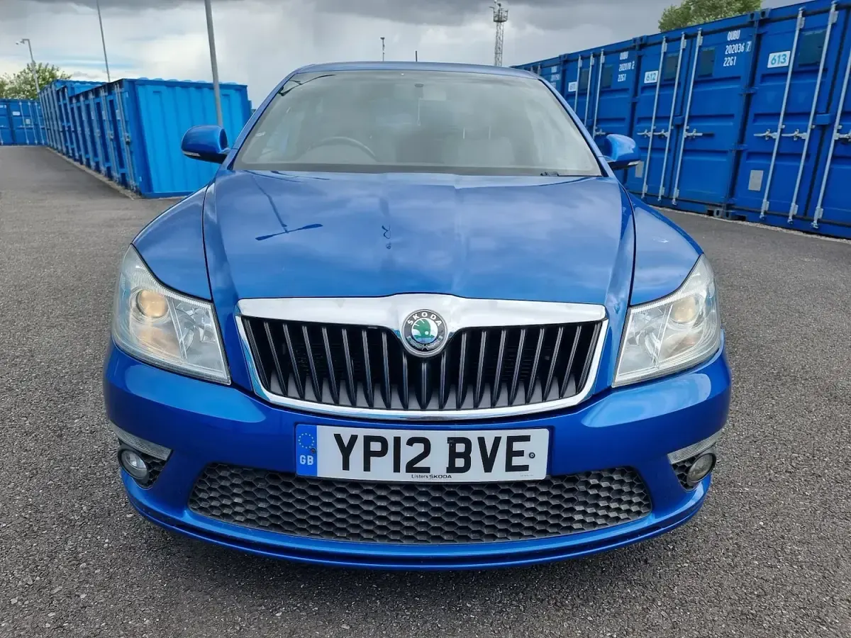 Used Skoda Octavia vRS 170 HP (125 kW) 2012 Blue Hatchback