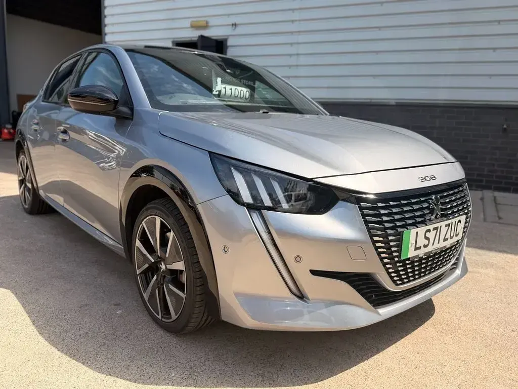Used Peugeot e-208 GTi 100 kW (136 HP) 2021 Grey Hatchback