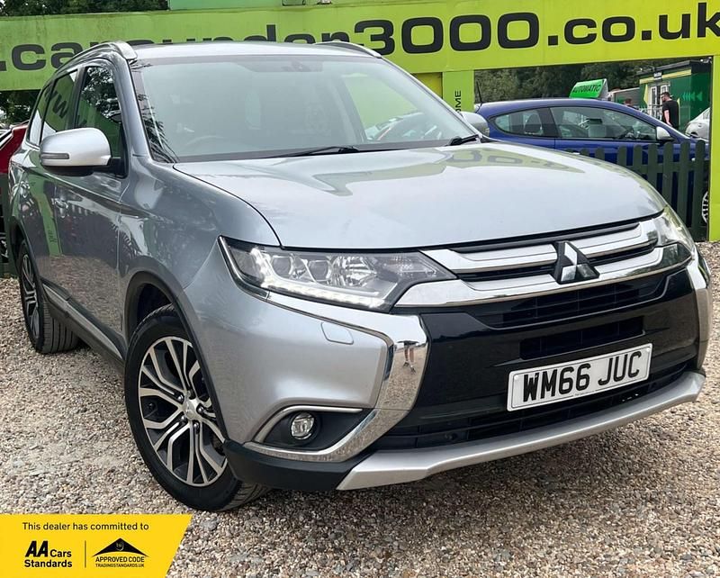 Silver Used 2016 Mitsubishi Outlander SUV | £7,800 (Fair price) - Image 1/4