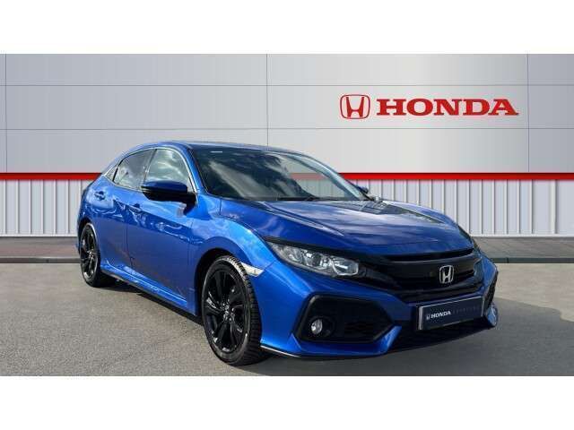 Blue Used 2019 Honda Civic SR Hatchback | £15,002 (Fair price) - Image 1/4