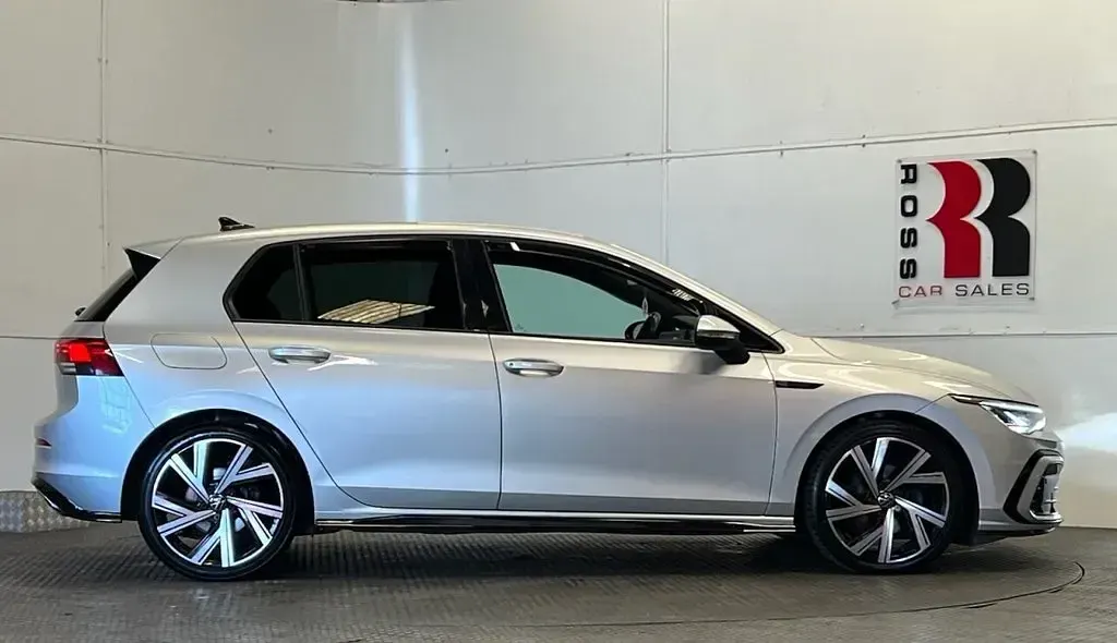 Used VW Golf VII R-line 150 HP (110 kW) 2021 Silver Hatchback