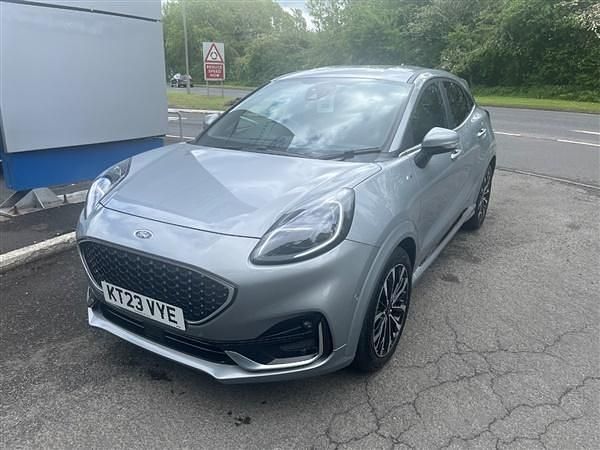 Solar silver Used 2023 Ford Puma Gen-E ST-Line Hatchback | £19,500 (Expensive) - Image 1/1