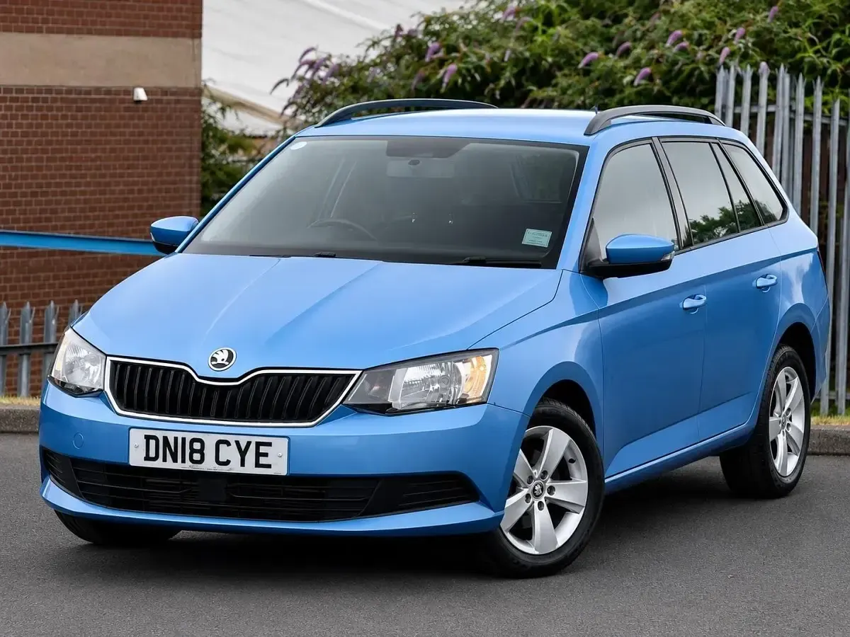Used Skoda Fabia SE 2018 Blue Estate