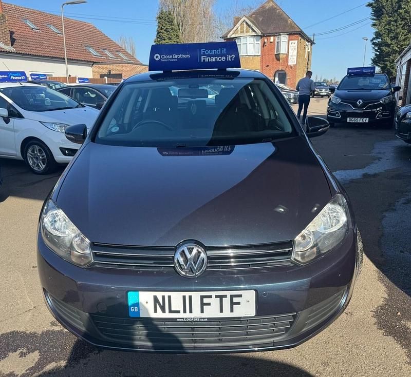 Used VW Golf VI Match 122 HP (89 kW) 2011 Blue Hatchback