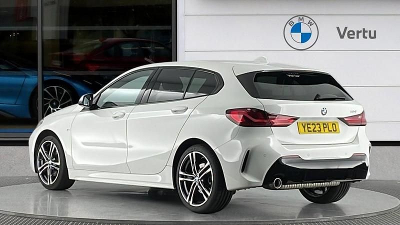 Used BMW 118 M Sport 136 HP (100 kW) 2023 White Hatchback