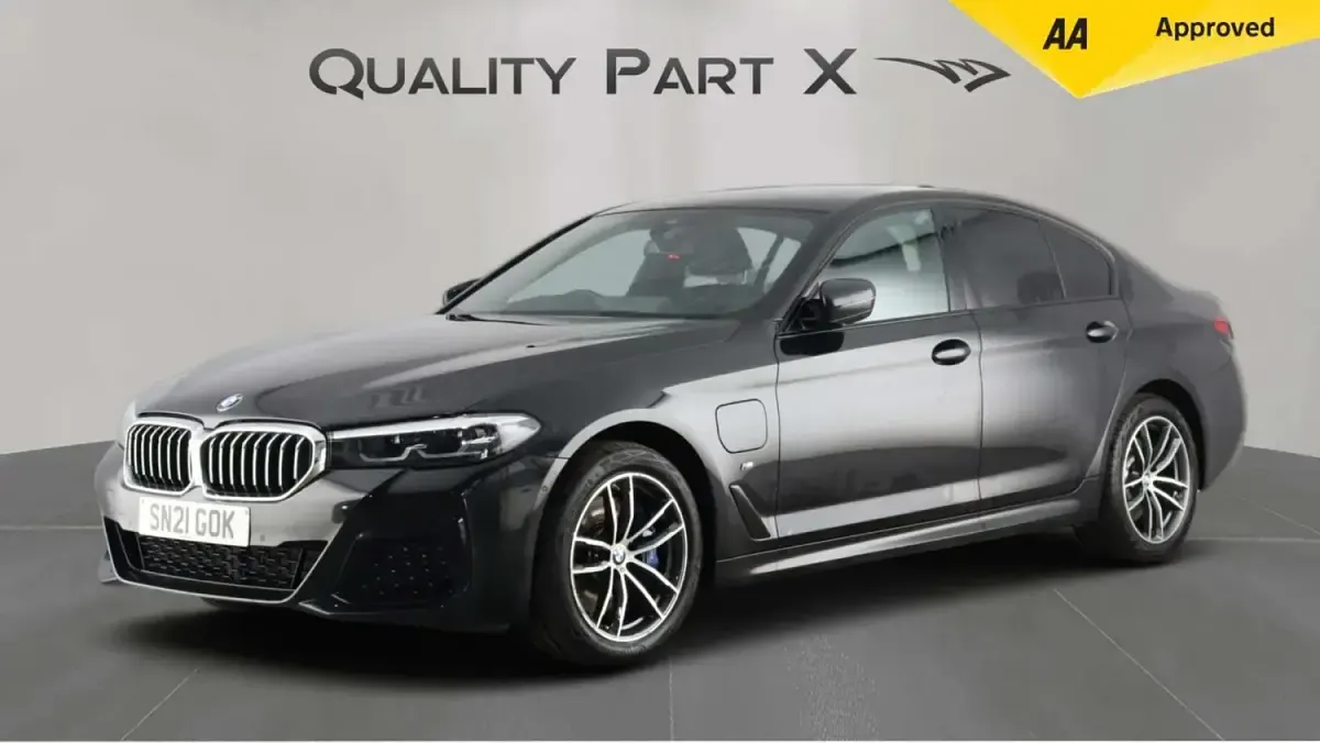 Used BMW 530e M Sport 2021 Black Sedan
