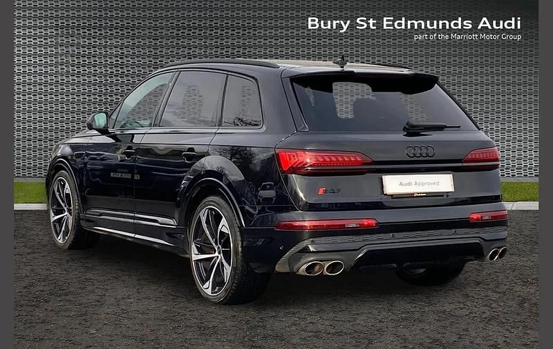 Used Audi SQ7 Black Edition 500 HP (367 kW) 2023 Black SUV