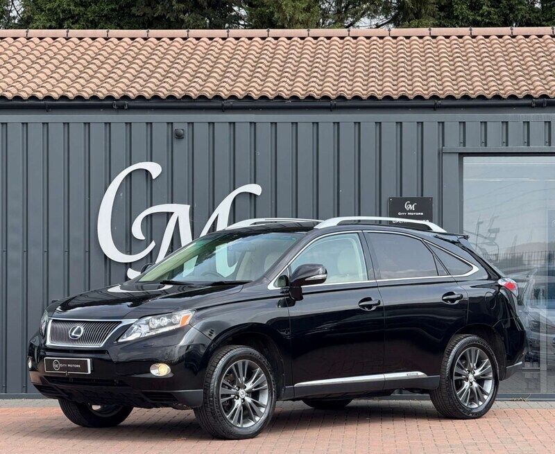 Black Used 2012 Lexus RX450h SUV | £9,990 (Fair price) - Image 1/4