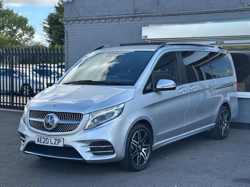 Used Mercedes V300 AMG line 2020 Silver MPV
