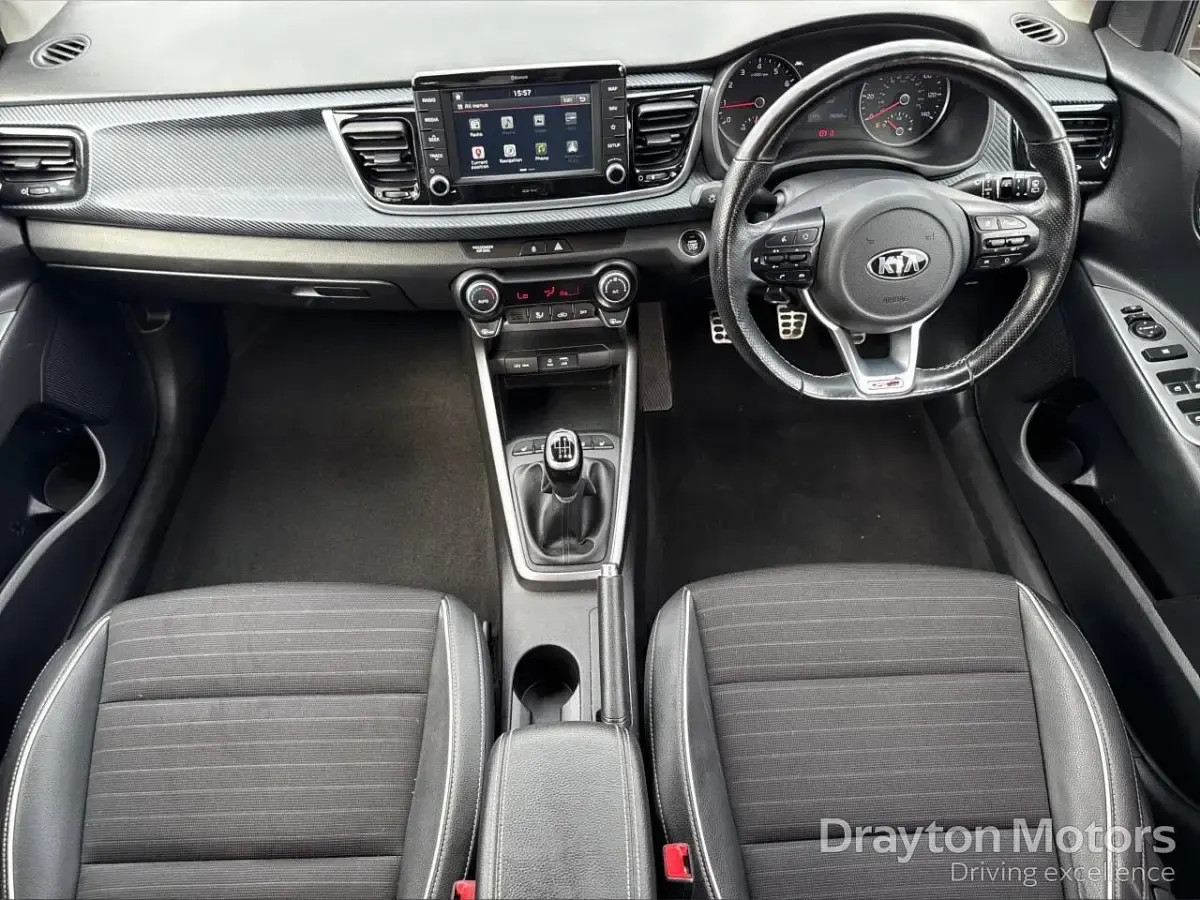 Used Kia Rio GT-Line S 118 HP (86 kW) 2018 Red Hatchback