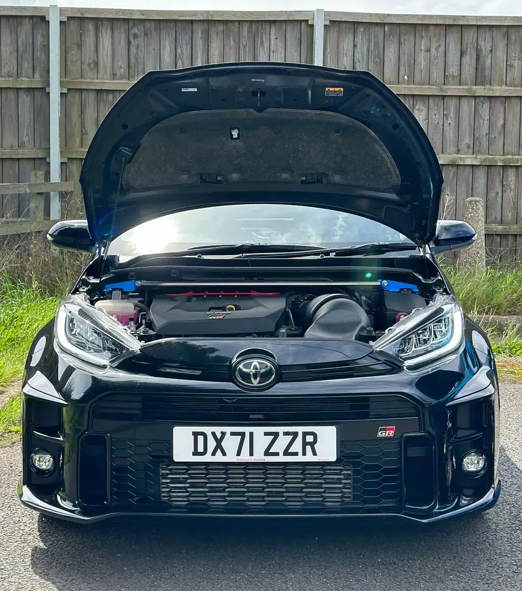 Used Toyota Yaris 2021 Black Hatchback