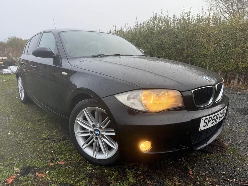 Black Used 2008 BMW 116 M Sport Hatchback | £990 (Fair price) - Image 1/4