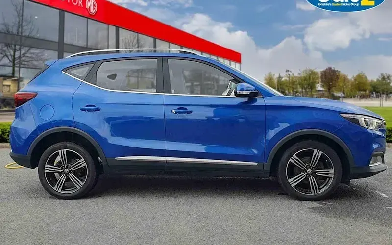 Used MG ZS Exclusive 106 HP (77 kW) 2019 Blue SUV