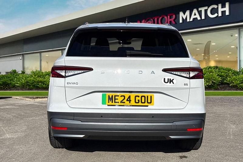 Used Skoda Enyaq iV 210 kW (286 HP) 2024 White SUV