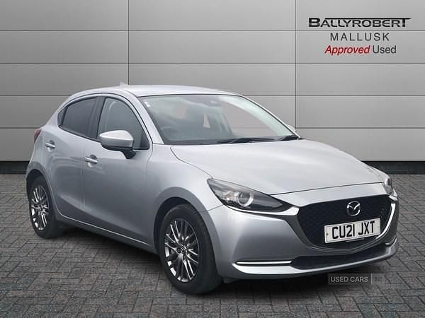 Silver Used 2021 Mazda 2 Inclusive Hatchback | £13,750 (Fair price) - Image 1/4