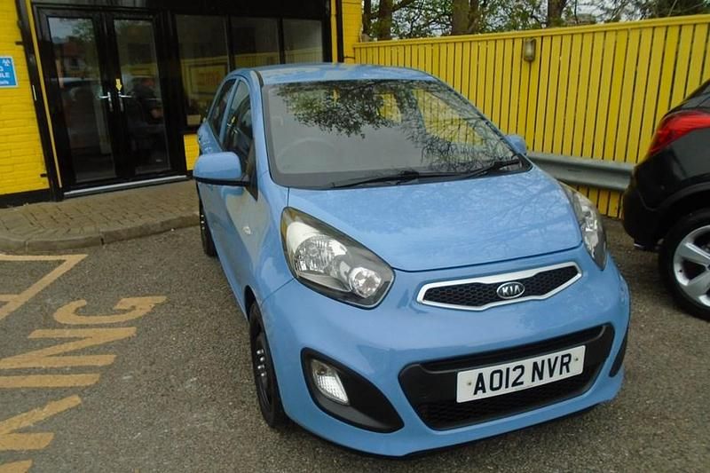 Used Kia Picanto Air 68 HP (50 kW) 2012 Blue Hatchback