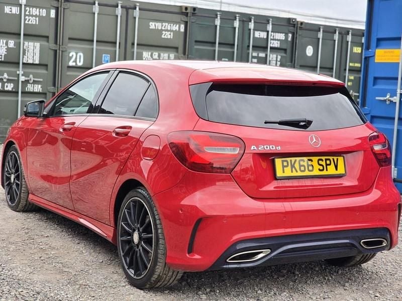 Used Mercedes A200 AMG line 2016 Red Hatchback