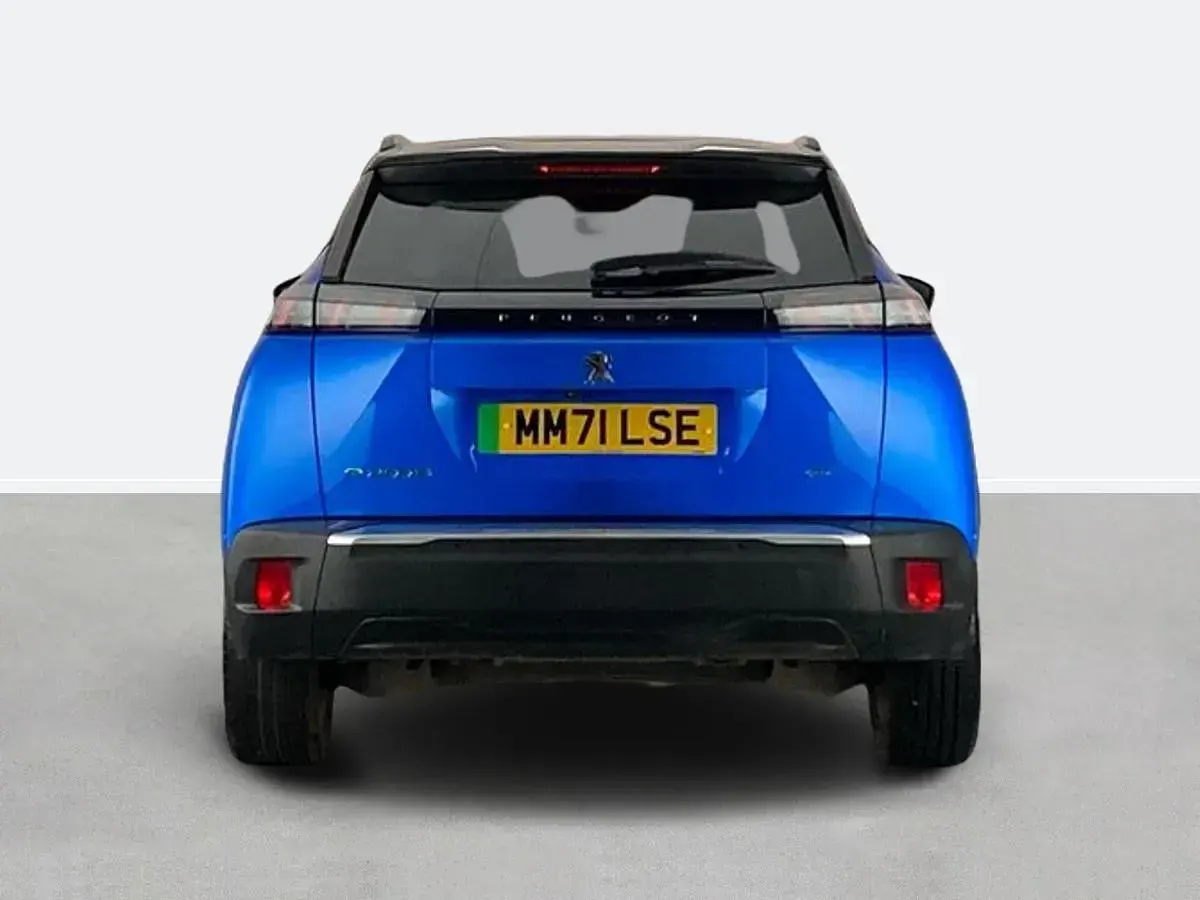 Used Peugeot e-2008 Premium 100 kW (136 HP) 2021 Blue SUV