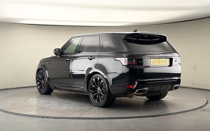 Used Land Rover Range Rover Sport S 400 HP (294 kW) 2021 Santorini black SUV
