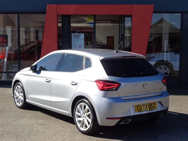 Used Seat Ibiza FR 109 HP (80 kW) 2023 Silver Hatchback