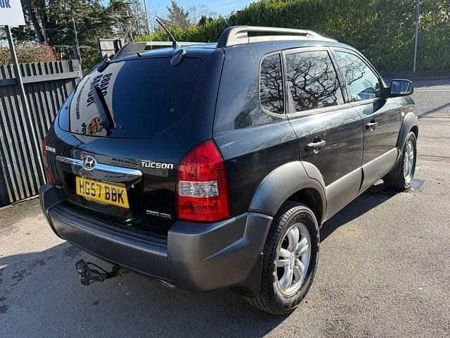 Used Hyundai Tucson 138 HP (101 kW) 2007 Black SUV