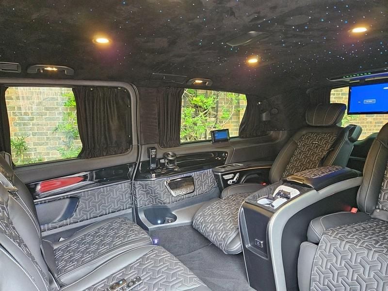 Silver Used 2023 Mercedes V220 AMG line MPV | £89,500 - Image 1/4