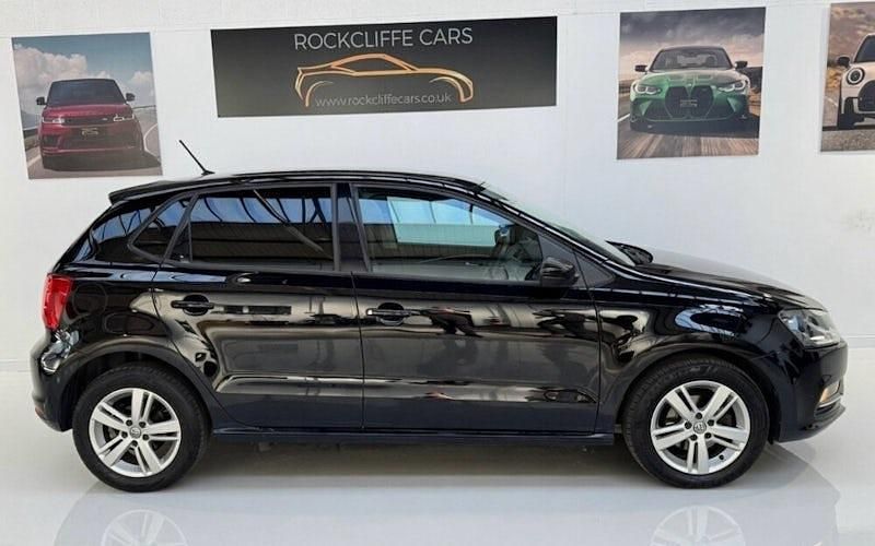 Used VW Polo Edition 90 HP (66 kW) 2017 Black Hatchback