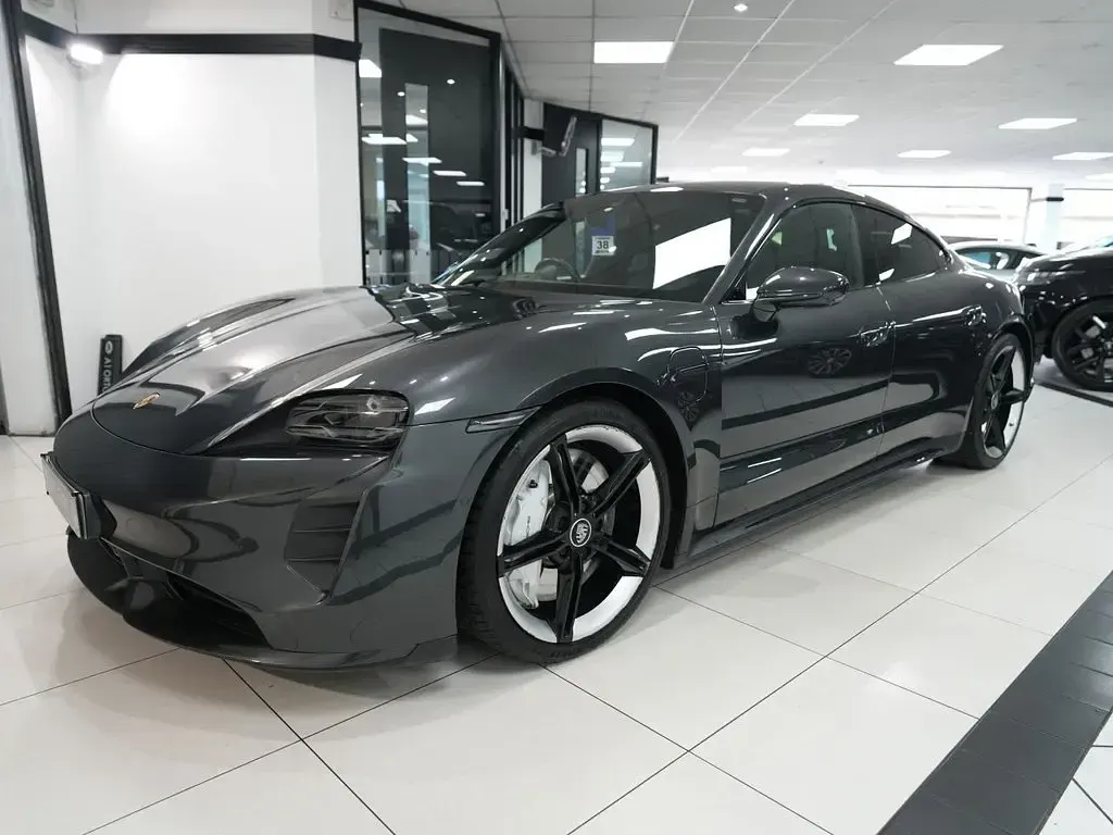 Used Porsche Taycan Performance Package 500 kW (680 HP) 2021 Grey Sedan
