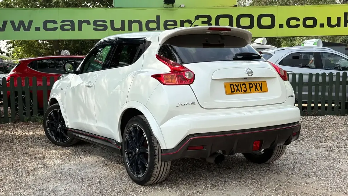 Used Nissan Juke Nismo 200 HP (147 kW) 2013 White SUV