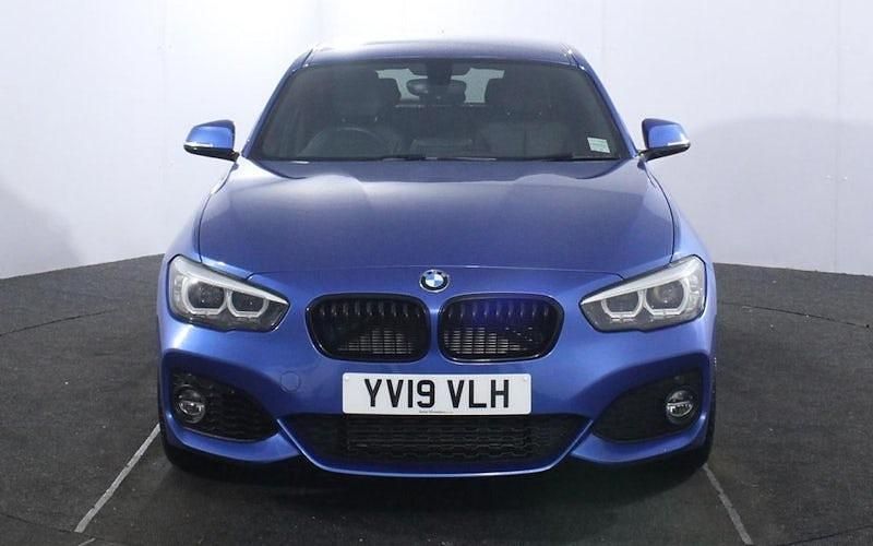 Used BMW 118 M Sport 136 HP (100 kW) 2019 Blue Hatchback