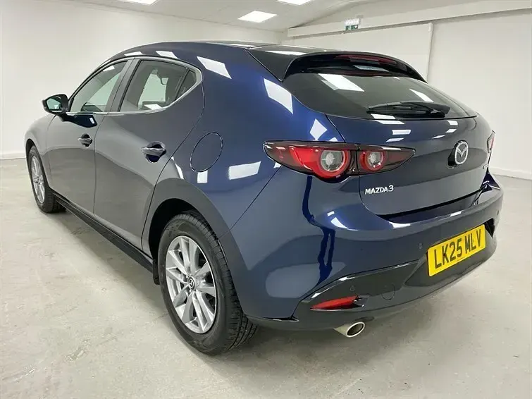 Used Mazda 3 Center-Line 2025 Blue Hatchback