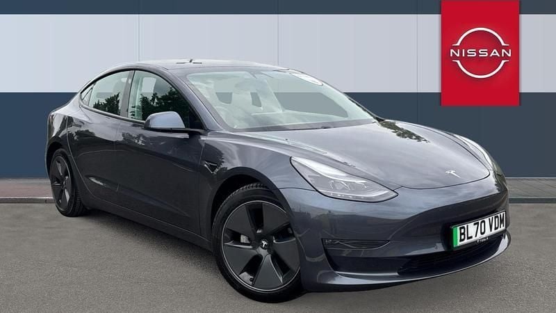 Grey Used 2020 Tesla Model 3 Long Range AWD Sedan | £19,778 (Expensive) - Image 1/4