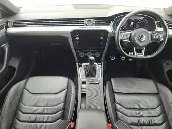 Used VW Arteon R-line 150 HP (110 kW) 2018 White Hatchback